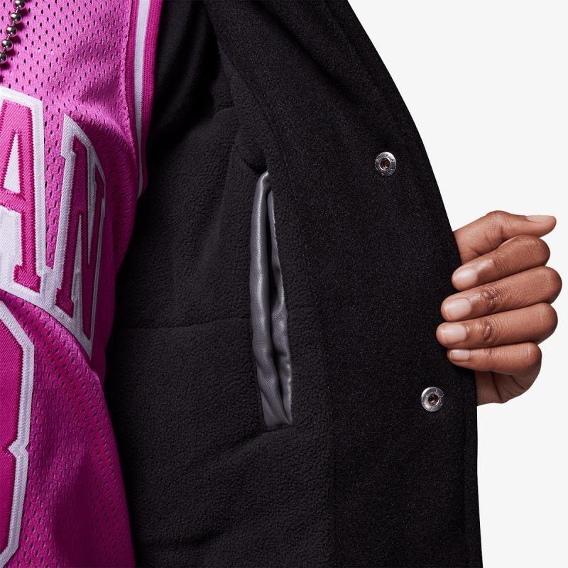 Chaqueta jordan varsity niña - negro/fucsia 3/5