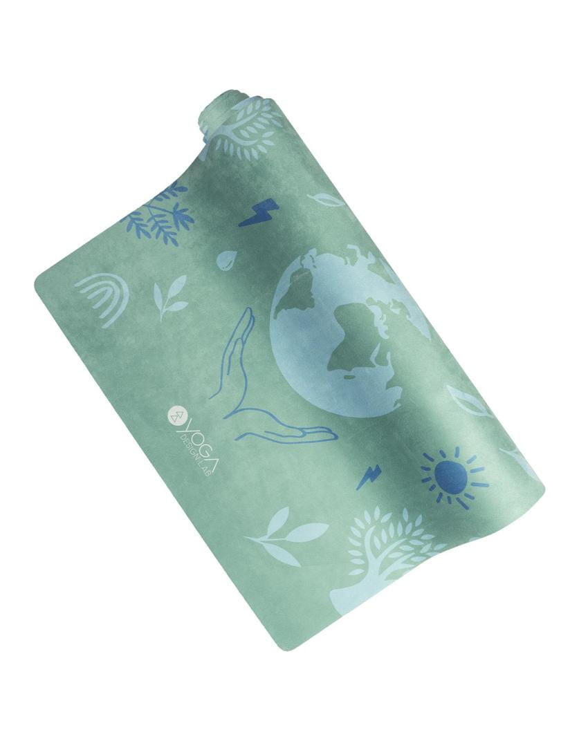 Mata do jogi Yoga Design Lab Combo 3,5 mm - Earth Green 6/7