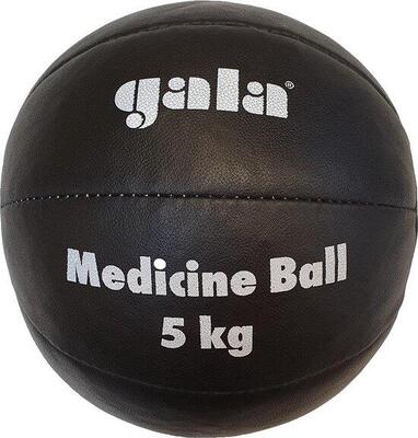 Medizinball - 3 kg - Schwarzes Leder