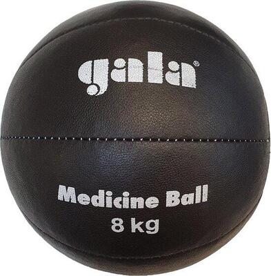 Medizinball - 3 kg - Schwarzes Leder