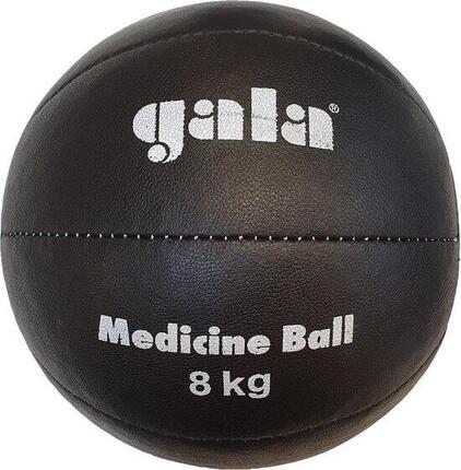 Medicine Ball - Medicijn bal - 10 kg - Zwart Leer