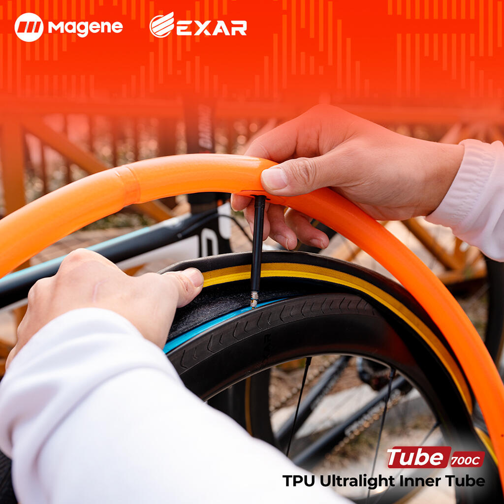 Magene EXAR 700x23-28c Ultralight TPU Inner Tube (75mm)