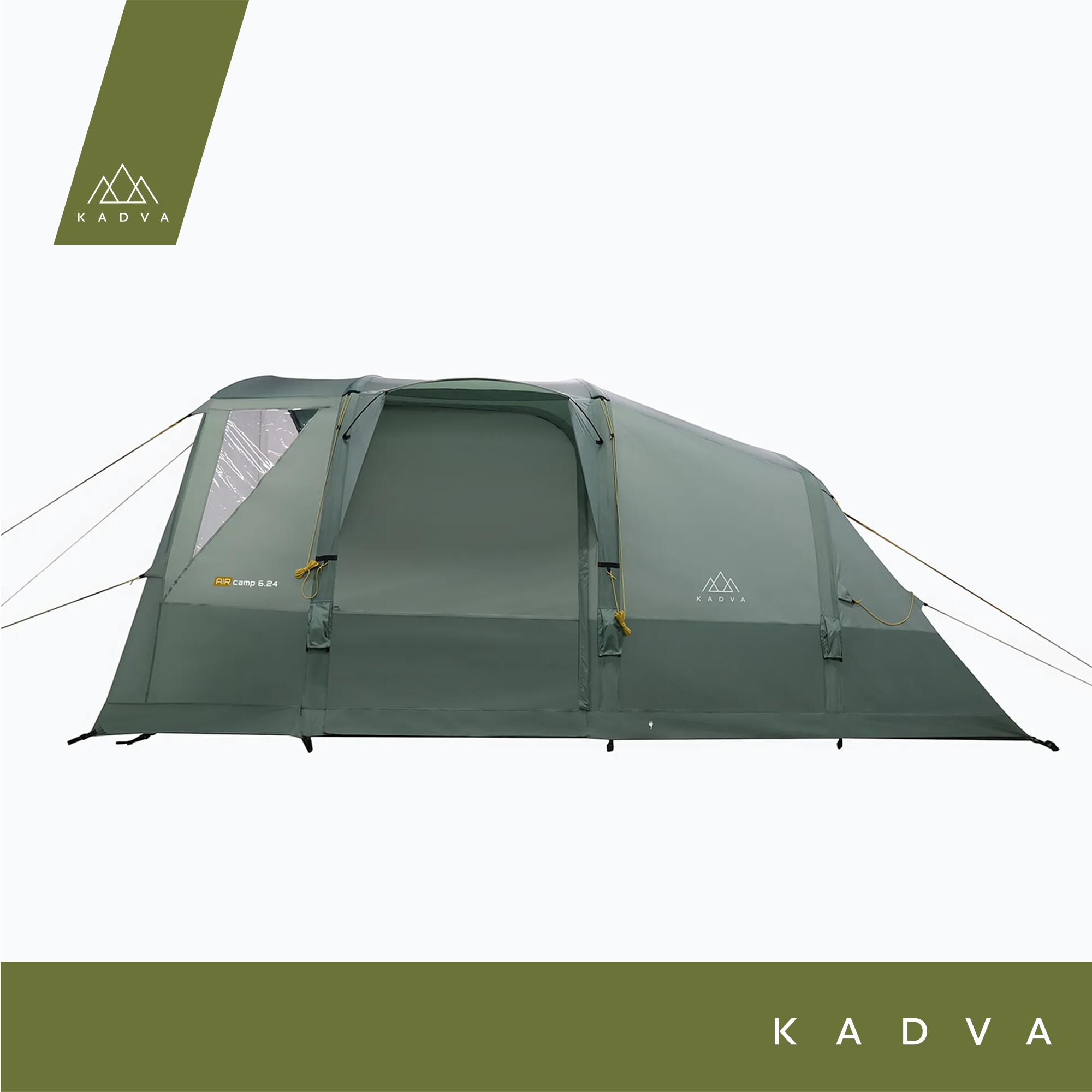 Tienda de campaña KADVA AIRcamp 6.24 para 6 personas 2/5