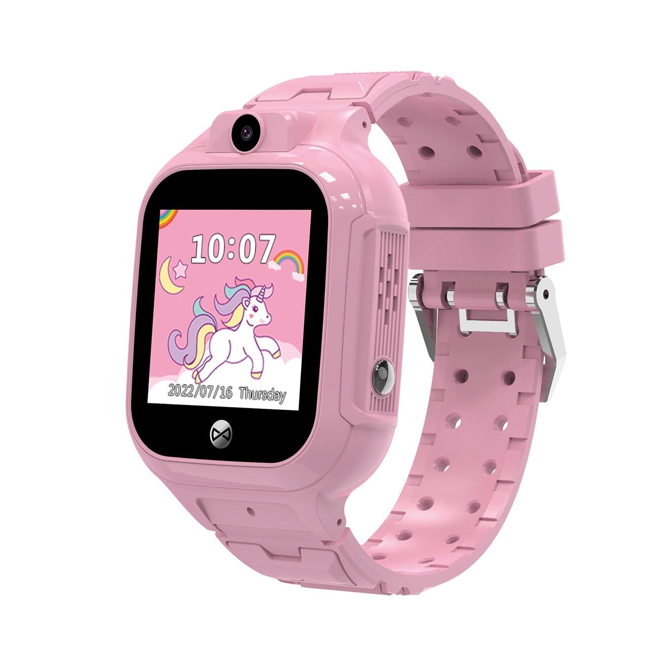Forever - Montre Connectée Sportive Pour Enfants Forever Kids See Me! 3 Kw-320 Gps Wifi - Montre Connectée - Rose - Taille Unique - Decathlon