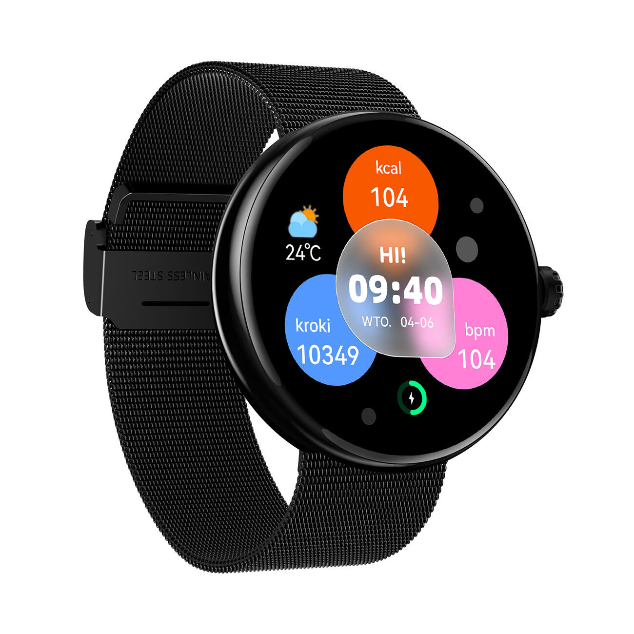 Sportieve smartwatch voor volwassenen Forever Forevive 5 SB-365 4/7