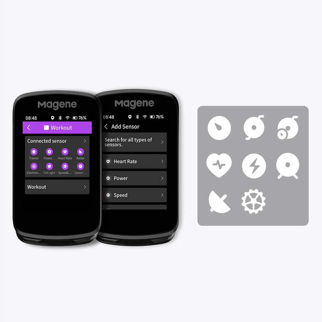 Magene C606 GPS Bike Computer -  5