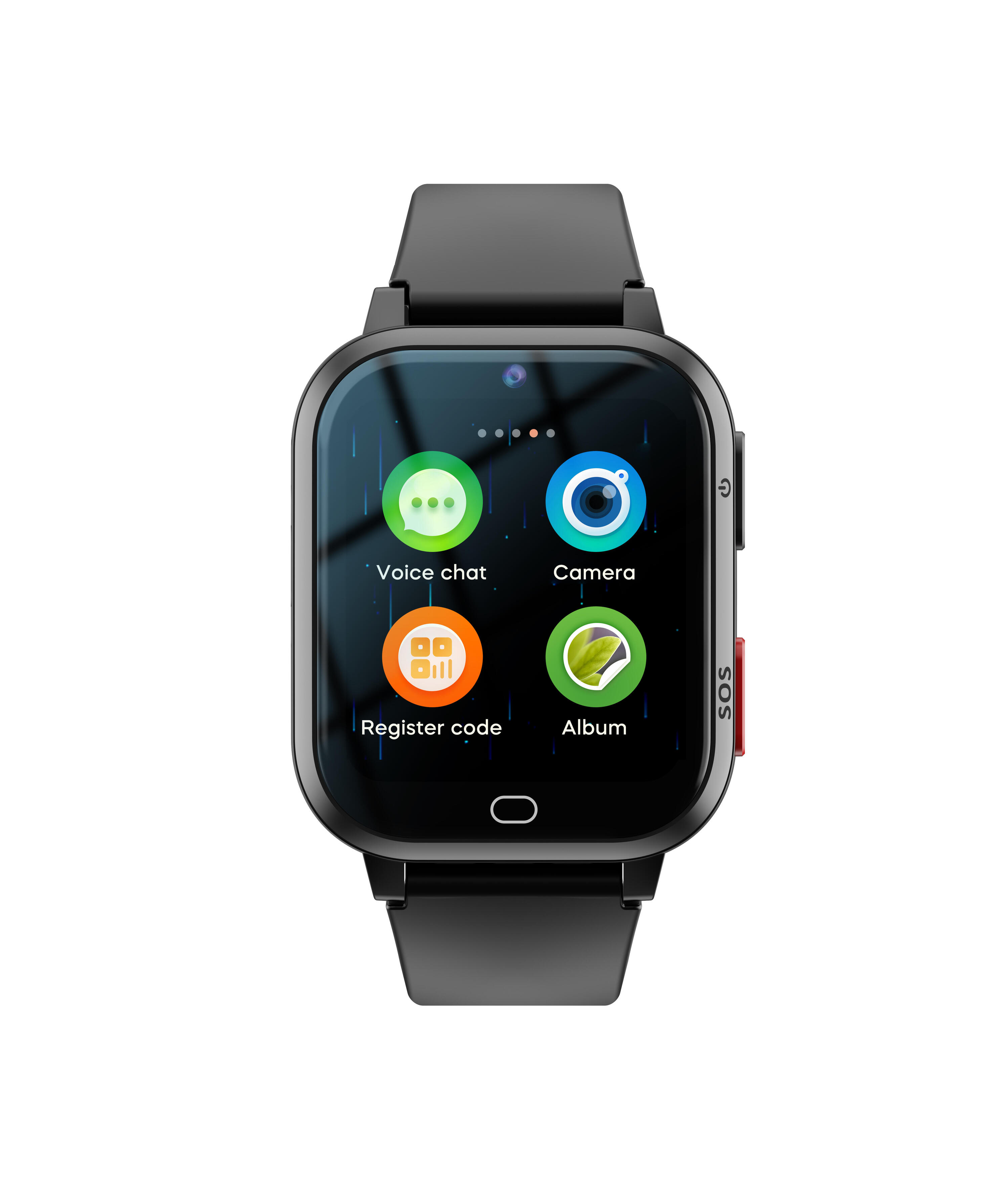 Smartwatch sportivo per bambini Forever Kids Look Me KW-510 GPS WiFi 4G 2/5