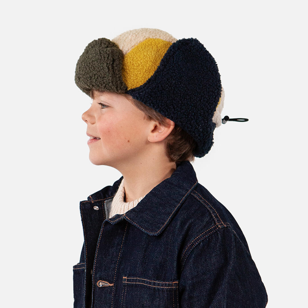 Bonnets et Bandeaux enfant Chapka BARTS Shonite-Jaune 4/4