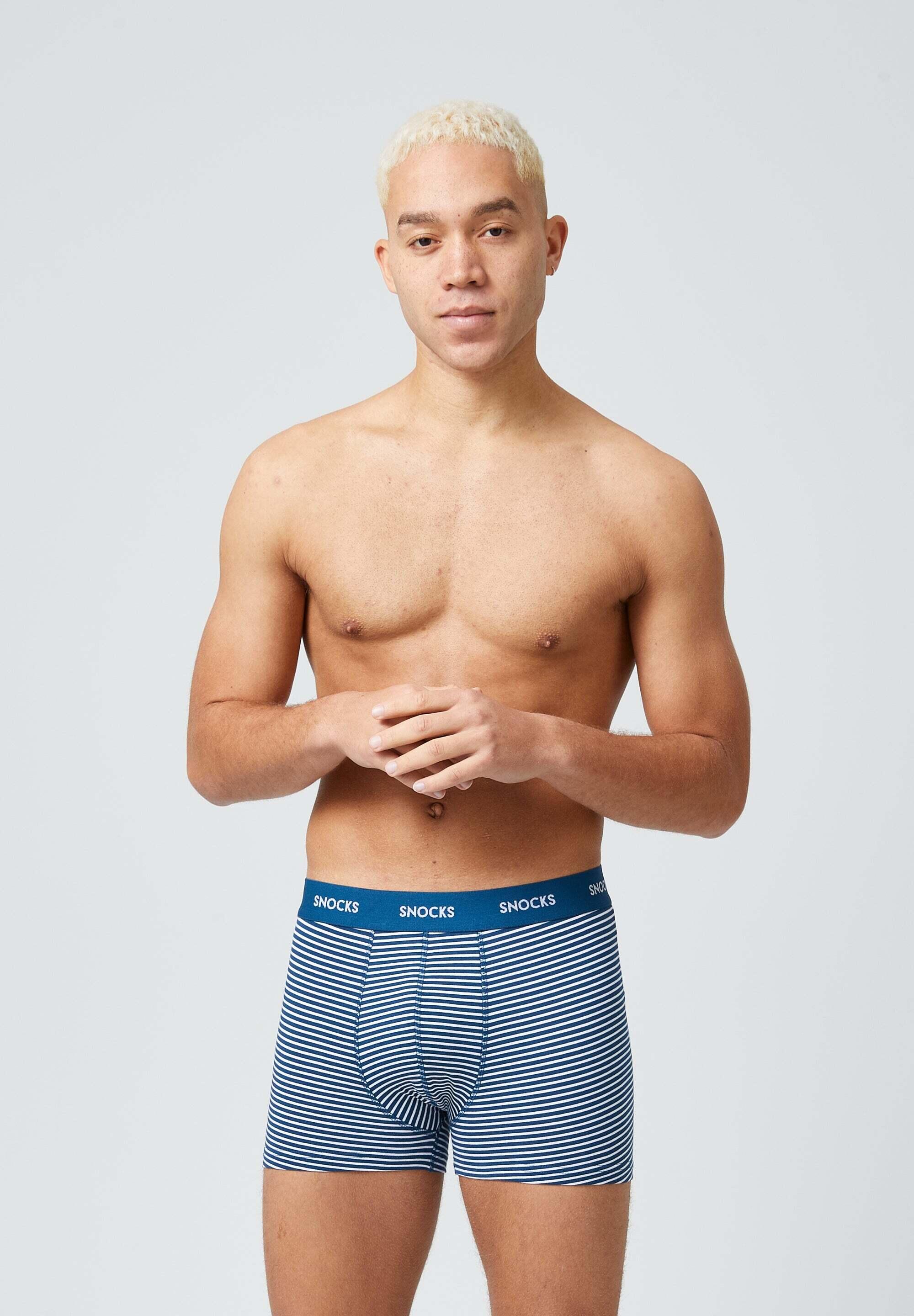 BOXERSHORTS MIT FARBIGEM BUND AUS BIO-BAUMWOLLE 7/7