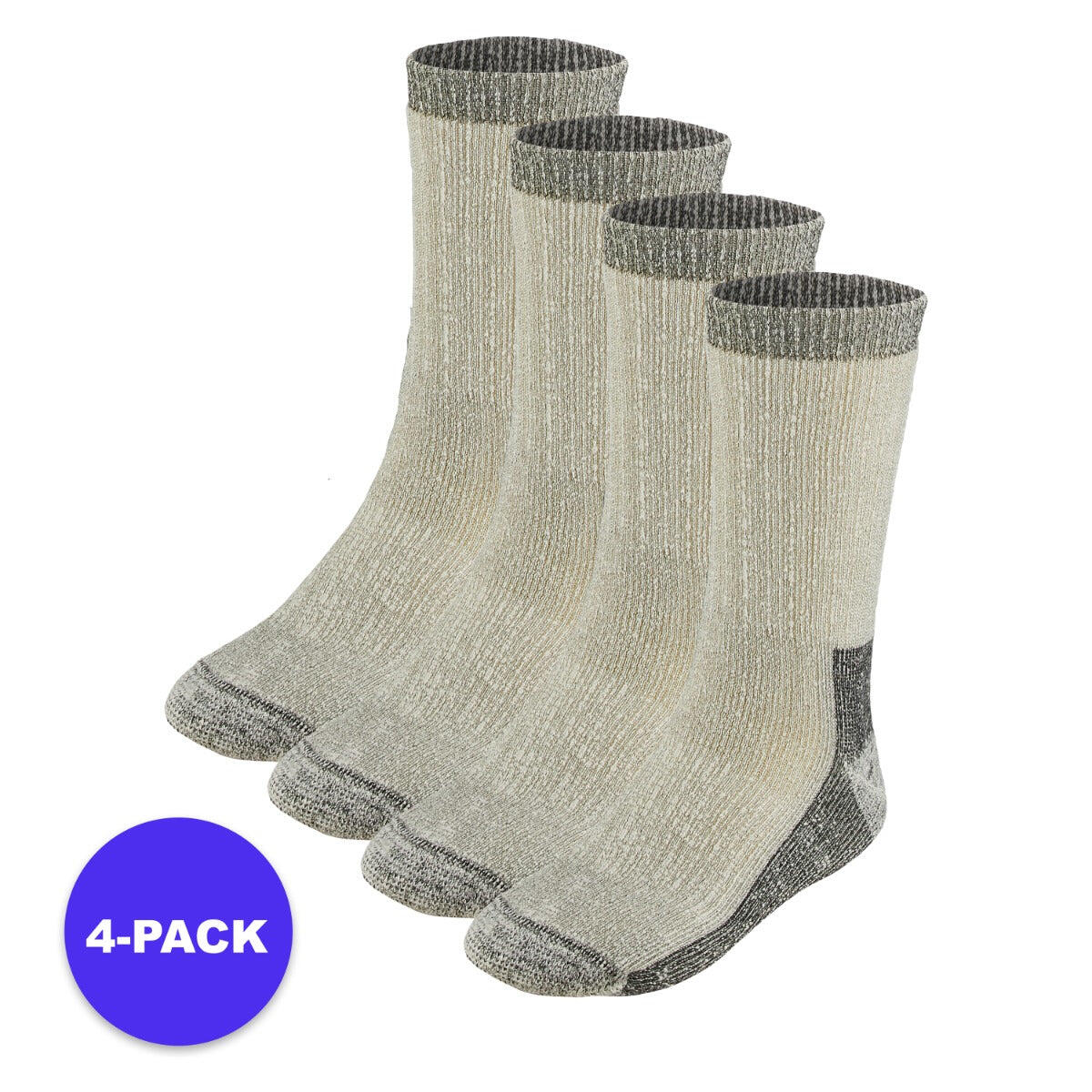 Xtreme - Xtreme - Heavy Tracking Chaussettes - Gris - Merino Wool 4-pair - Chaussettes De - Chaussettes - Gris - 35/38 - Decathlon