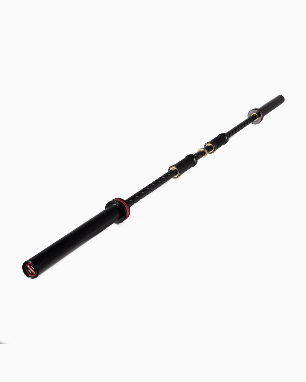 Barra olímpica ergonómica 20kg - squeeze bar - boomfit