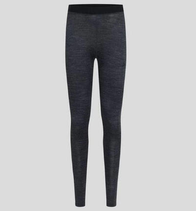 Lange Tights Odlo Performance Wool 150 Grau