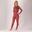 Xtreme - Pantalon thermique femme - Rouge - Laine Mérinos Premium 1 Pièce -