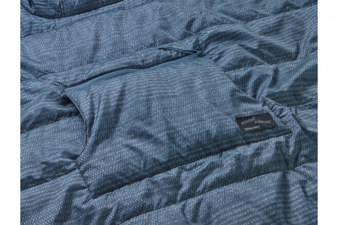 Poncho Thermarest Honcho Blue Woven Print 4/5