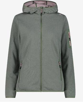 CMP Fleecejacke WOMAN JACKET FIX HOOD