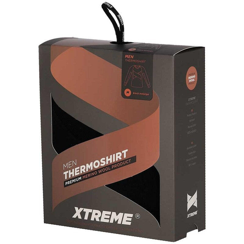 Xtreme - Herren-Thermohose/-shirt - Premium - Set - Schwarz - 7/7