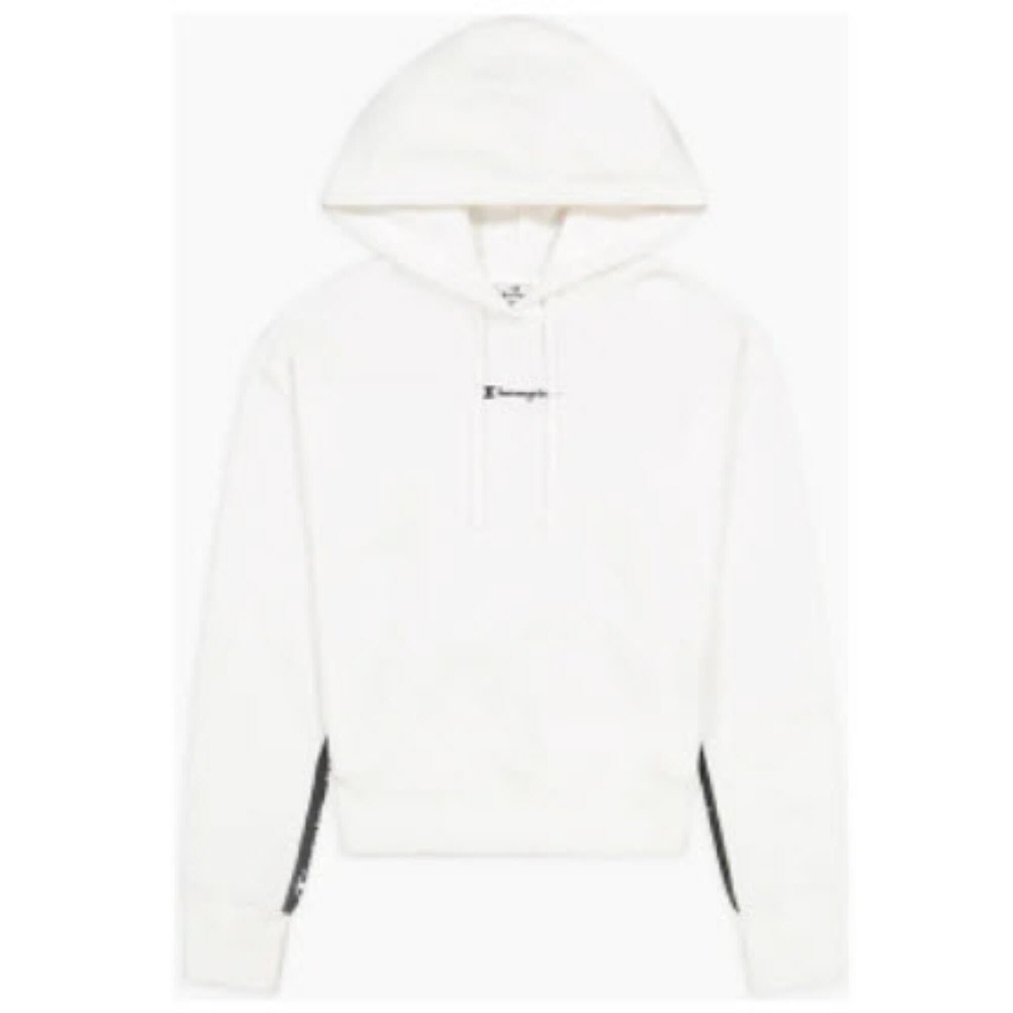 Champion - Sweat À Capuche Champion Modèle 115051-ww001 Pour Femmes - Chemise Manches Longues - Blanc - Decathlon