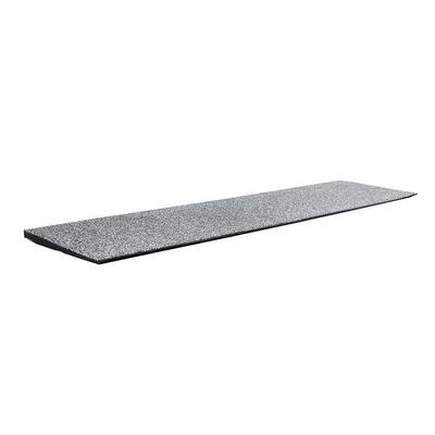 Rubber rand sportvloer 'granite' - 100x25 cm - 20 mm