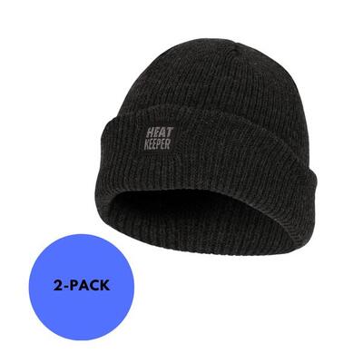 Heatkeeper - thermo muts kinderen - marine blauw - 2-stuks