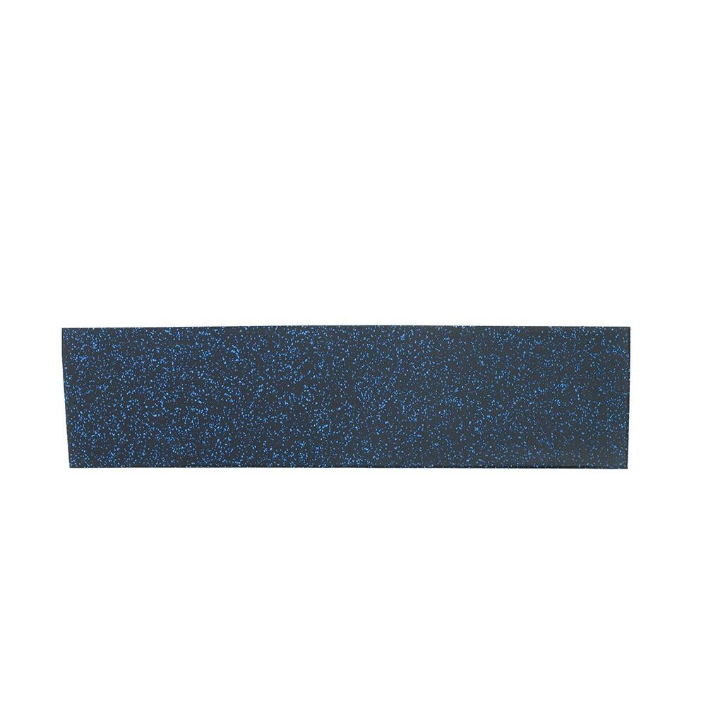 Sportboden mit Gummirand 'FIFTEEN' - 100x25 cm - 20 mm - Blau / Schwarz 6/7