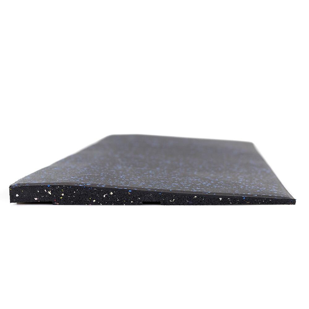 Sportboden mit Gummirand 'FIFTEEN' - 100x25 cm - 20 mm - Blau / Schwarz 2/7