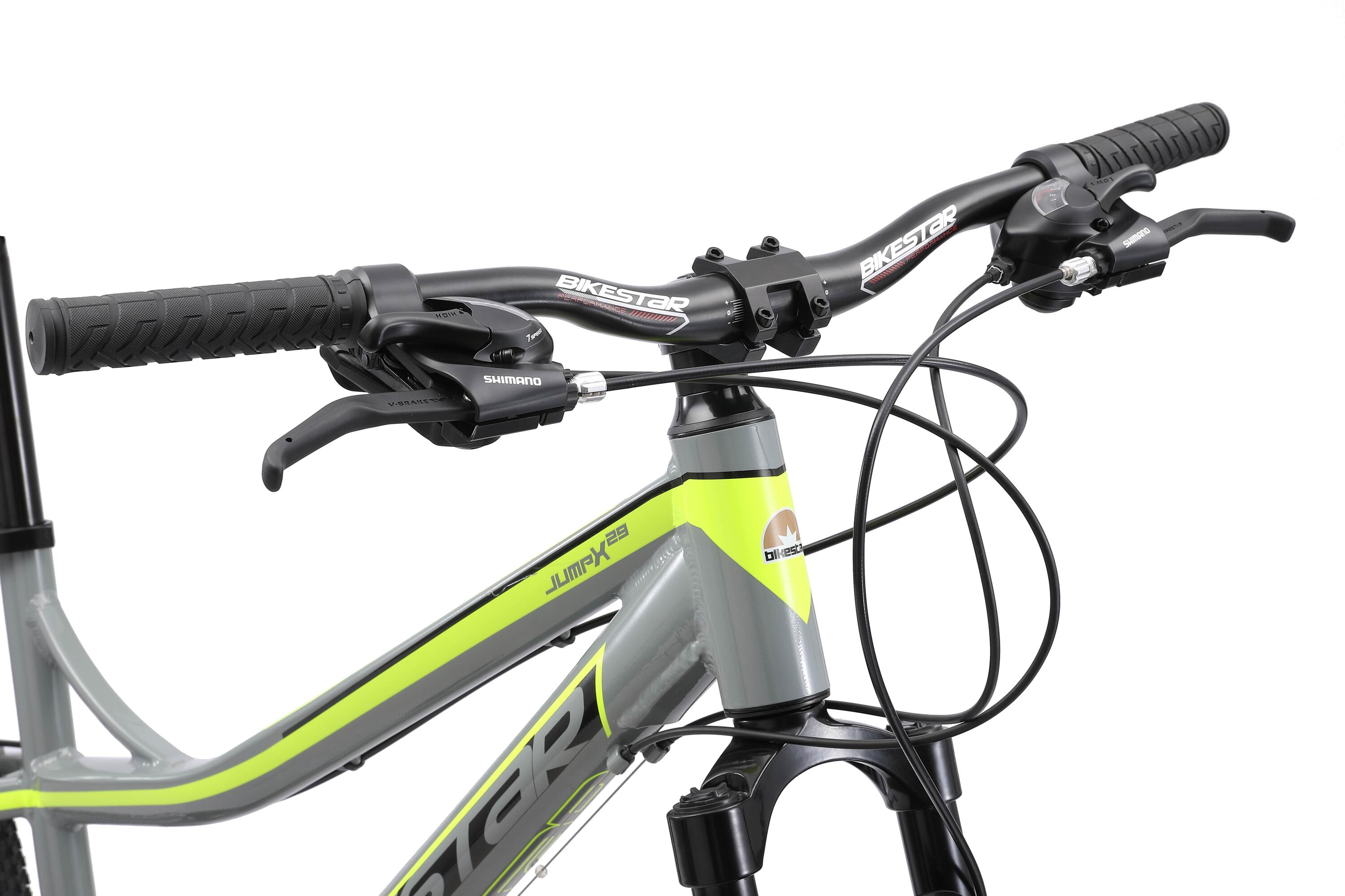 MTB fiets 29" aluminium, hardtail, 21 versnellingen, schijfremmen 6/6