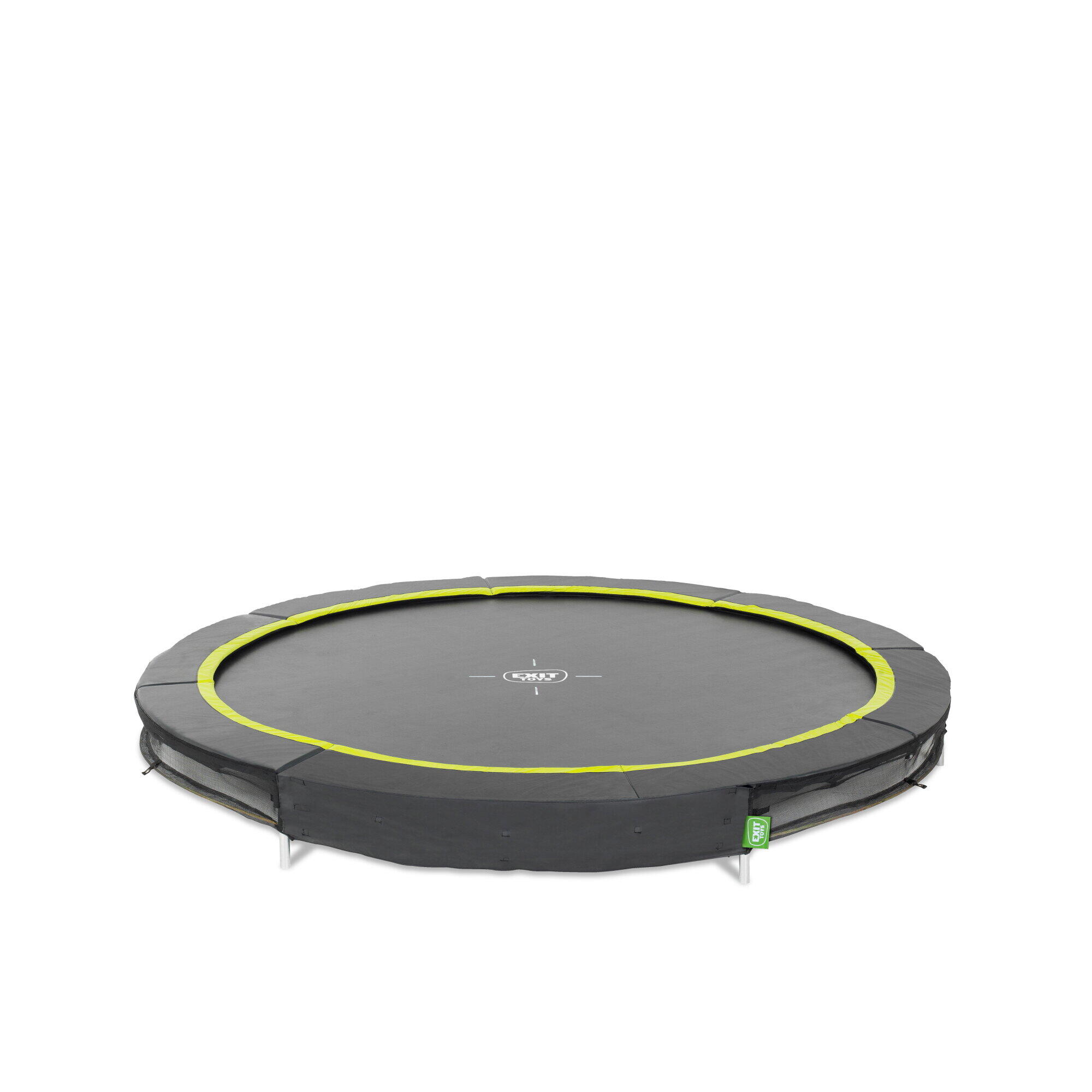 EXIT Silhouette inground sports trampoline ø305cm - zwart 1/7