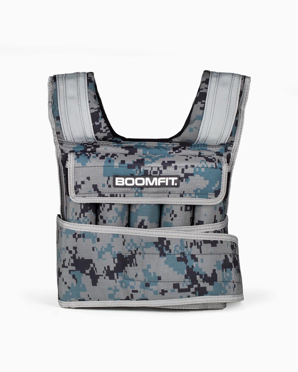 Chaleco de Lastre Táctico 10kg - BOOMFIT 3/4