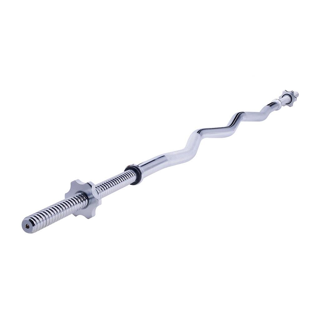 Curl bar - 7 kg met sluitingen - 150 cm - 28mm 2/5
