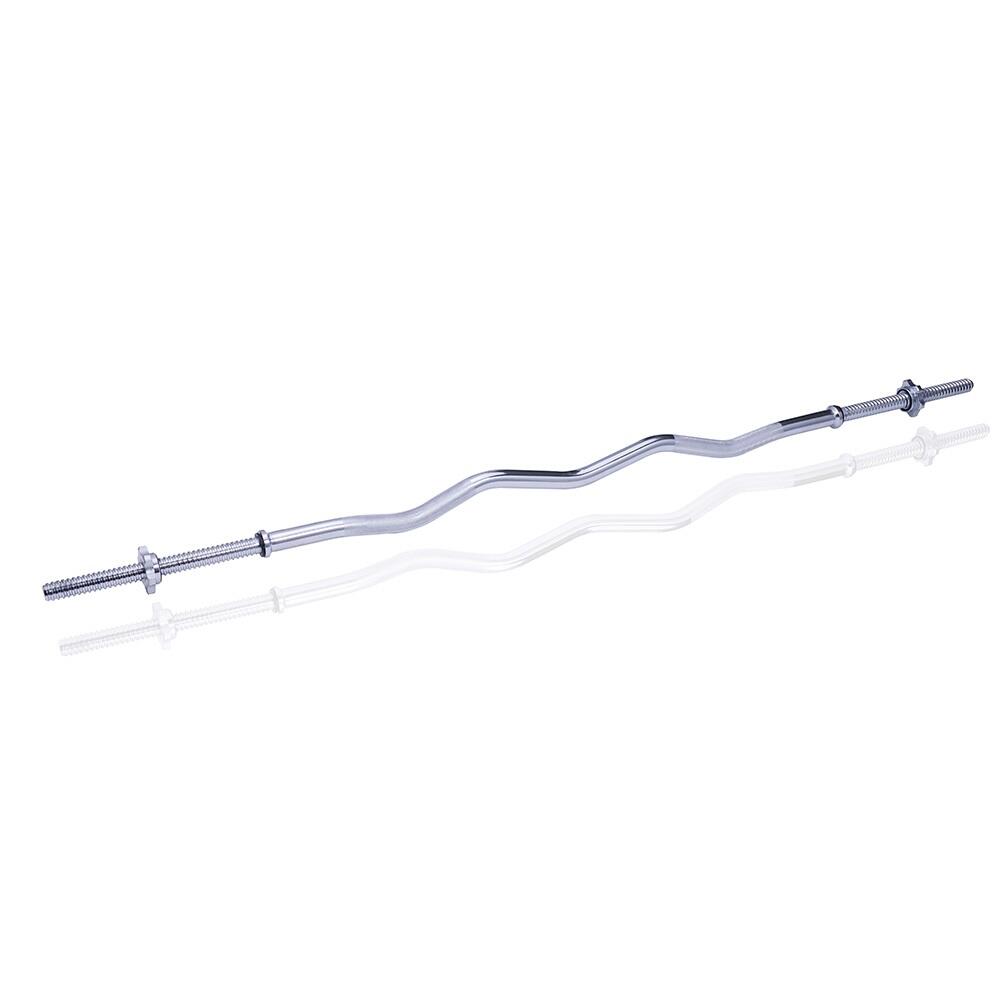 Curl bar - 7 kg met sluitingen - 150 cm - 28mm 4/5
