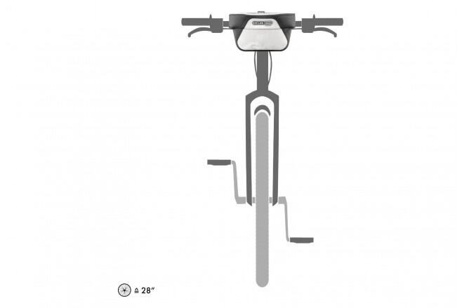 Sacoche de guidon Ortlieb Ultimate Six Classic Blanc 5/5