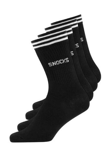 HOHE SPORTSOCKEN MIT STREIFEN AUS BIO-BAUMWOLLE