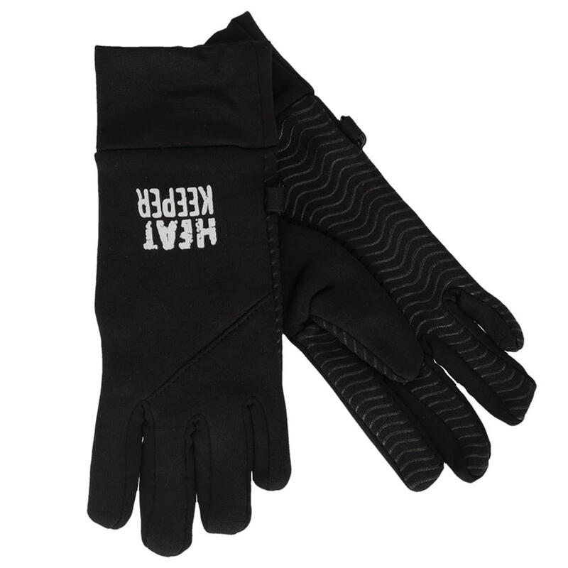 Heatkeeper - Gants de sport en polaire thermique pour enfants - Noir - 1 paire