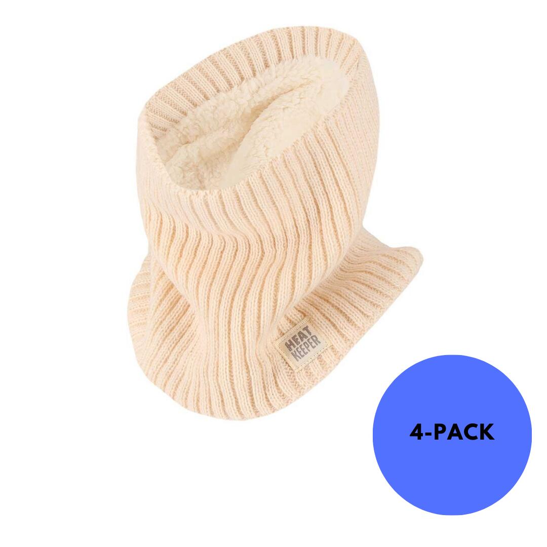 HEAT KEEPER Heatkeeper - Damenschal - Off White - 4 Stück
