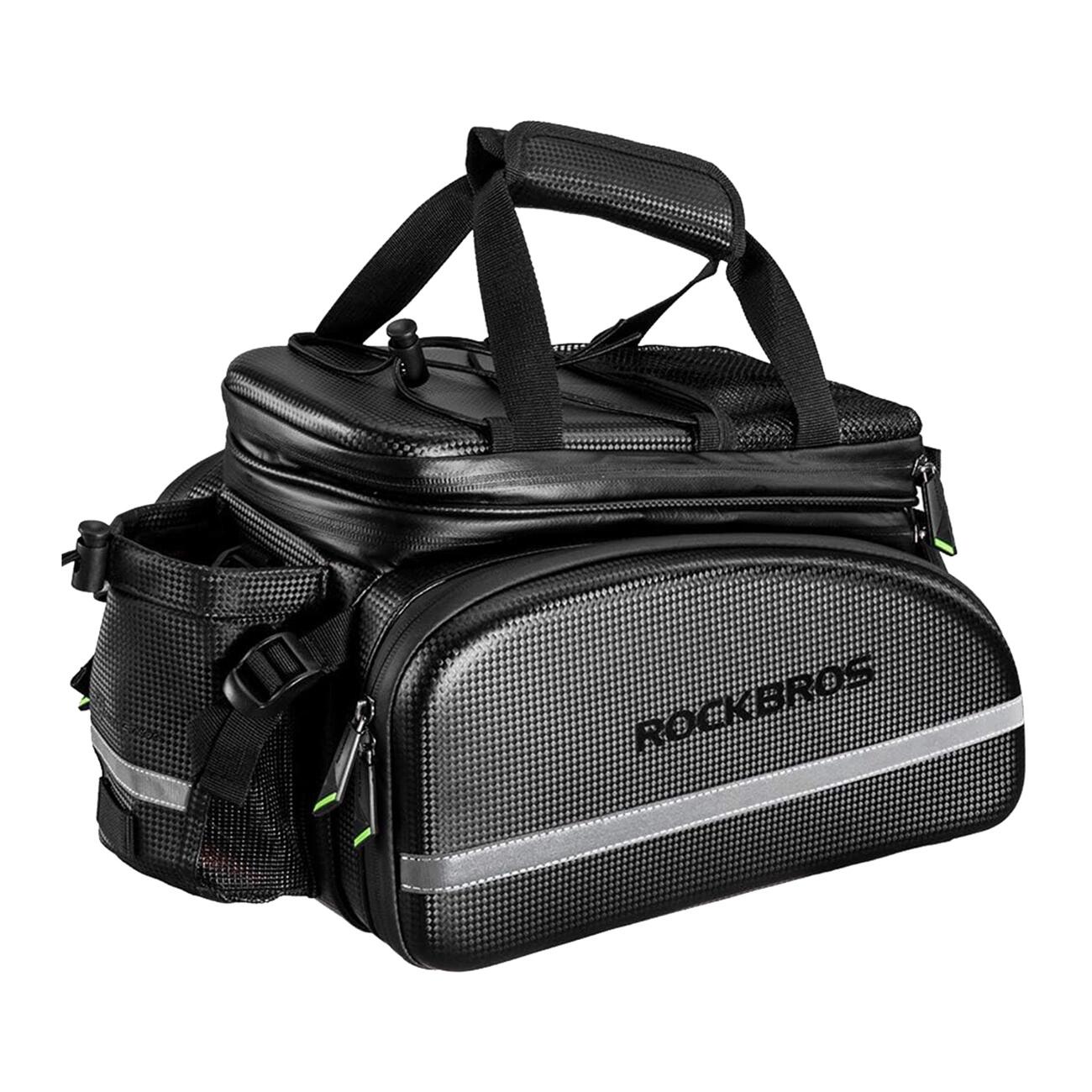 Sacoche de porte-bagages arrière pour vélo, extensible à 35 L 2/7