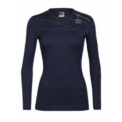 ICEBREAKER Shirt Wmns 200 Oasis LS Crewe Skyw