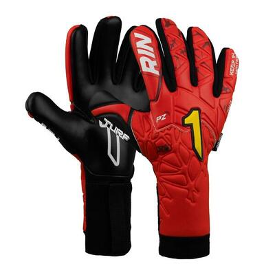 Guanto Da Portiere Bambini Rinat Xtreme Guard Dominius Turf Rosso/nero