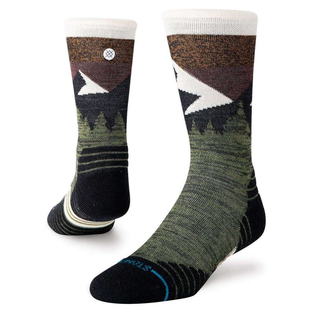Meias Stance Mid wool Verde. 4/4
