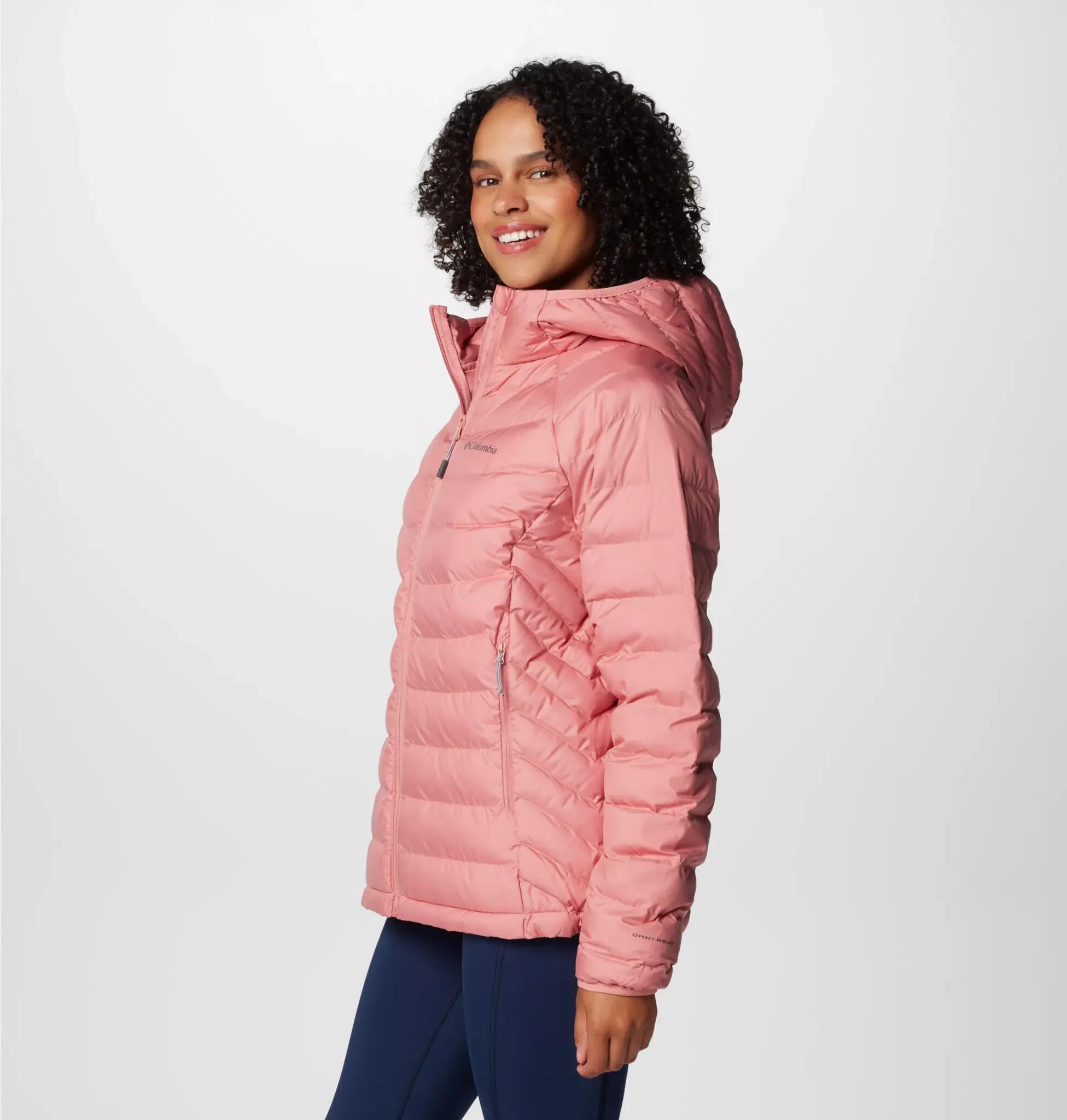 Fibras Y Plumas Mujer - COLUMBIA Powder Lite W - PinkAgave 6/7