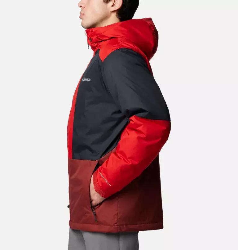 Vestes Synthetiques Et Doudounes Homme - COLUMBIA Point Park Jacket - Sail Red 3/7