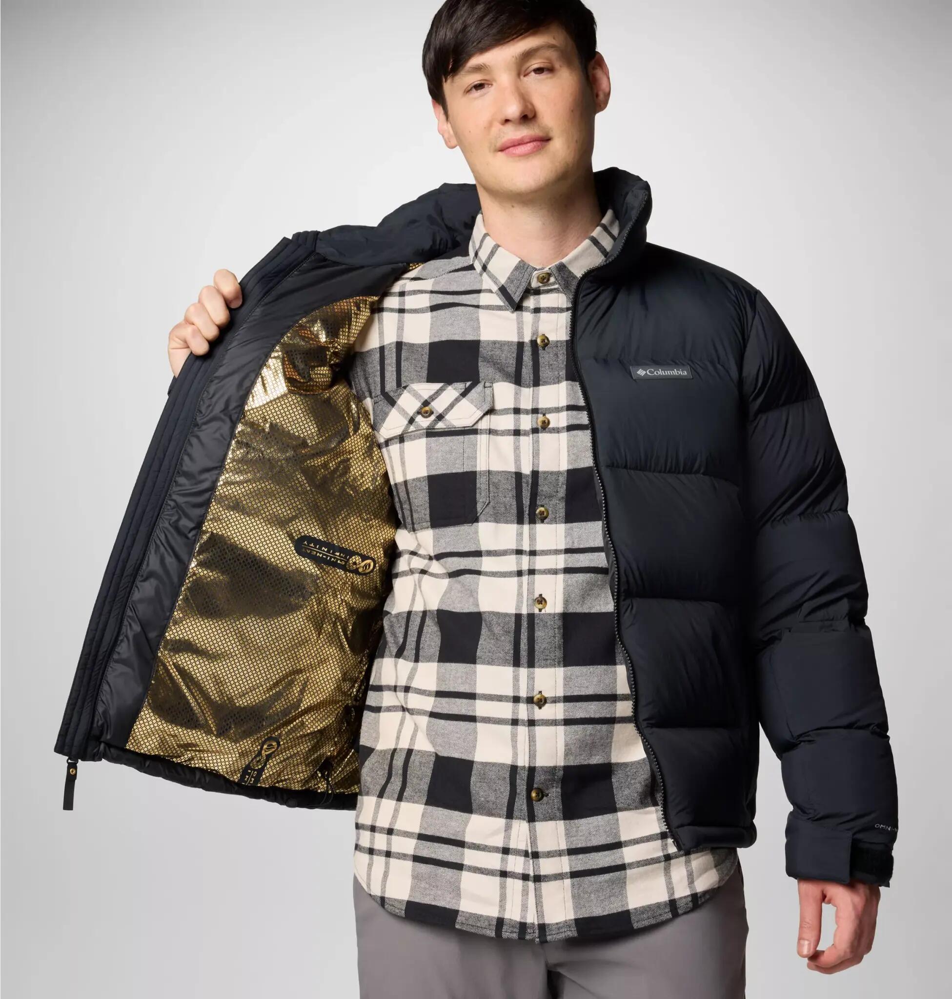 Synthetische Donzen Jassen Heren - COLUMBIA Bulo Point II Down Jacket - Black 3/7