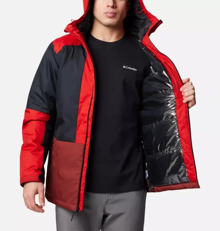 Vestes Synthetiques Et Doudounes Homme - COLUMBIA Point Park Jacket - Sail Red 5/7