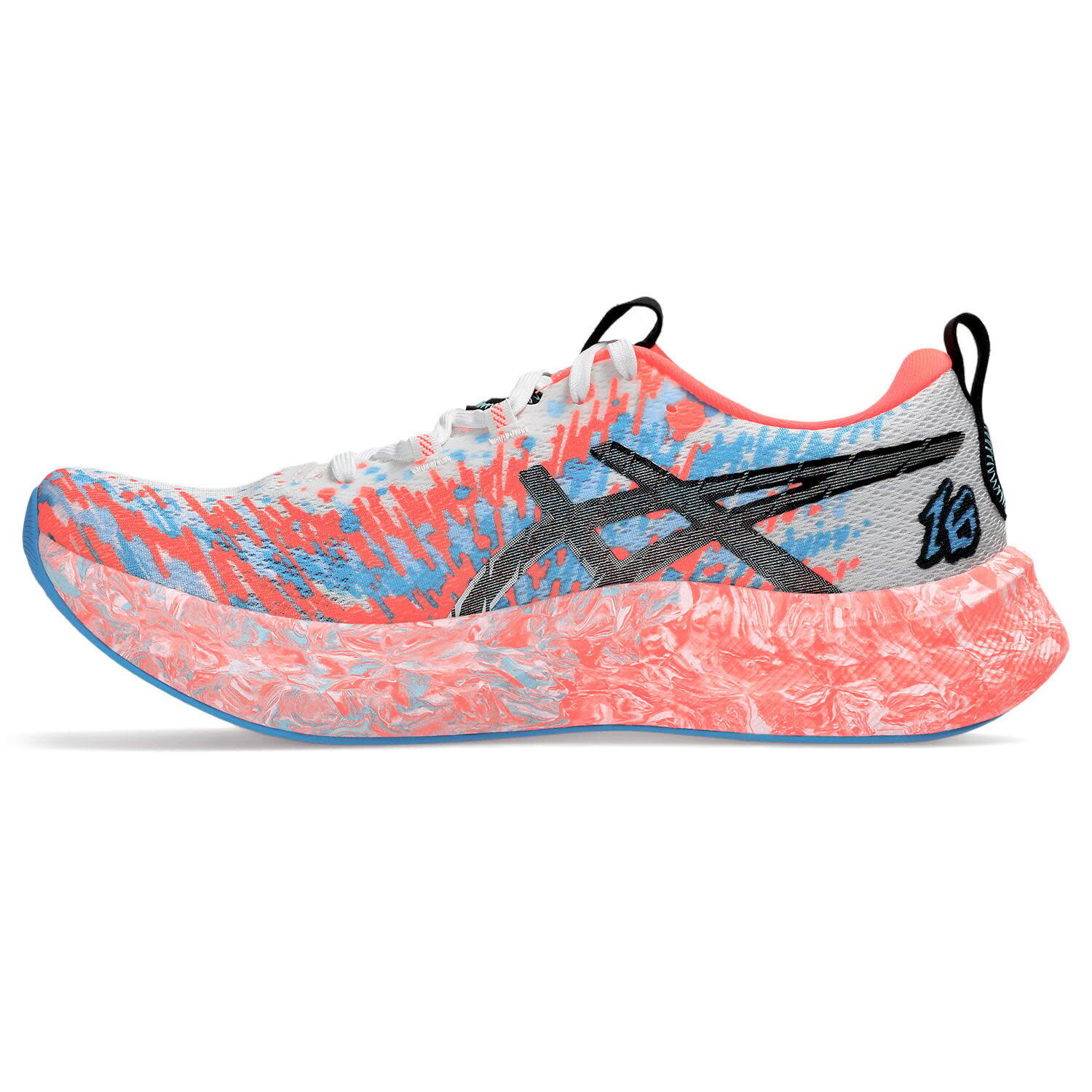 Zapatillas De Running Hombre - ASICS Gel Noosa Tri 16 - White/Sunrise Red 3/7