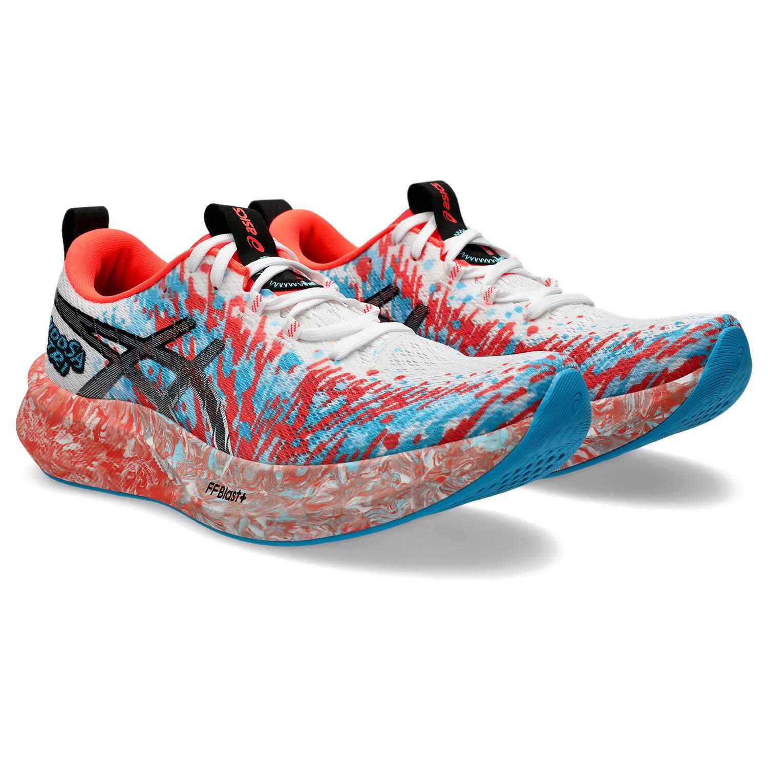 Calcado De Corrida Homem - ASICS Gel Noosa Tri 16 - White/Sunrise Red 2/7