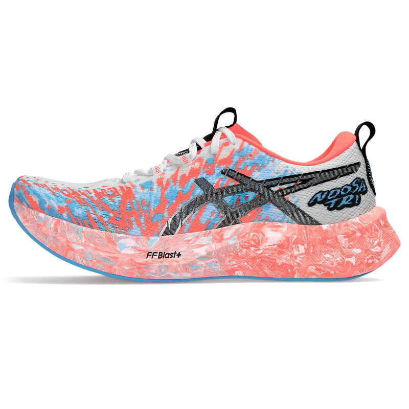 Zapatillas De Running Hombre - ASICS Gel Noosa Tri 16 - White/Sunrise Red