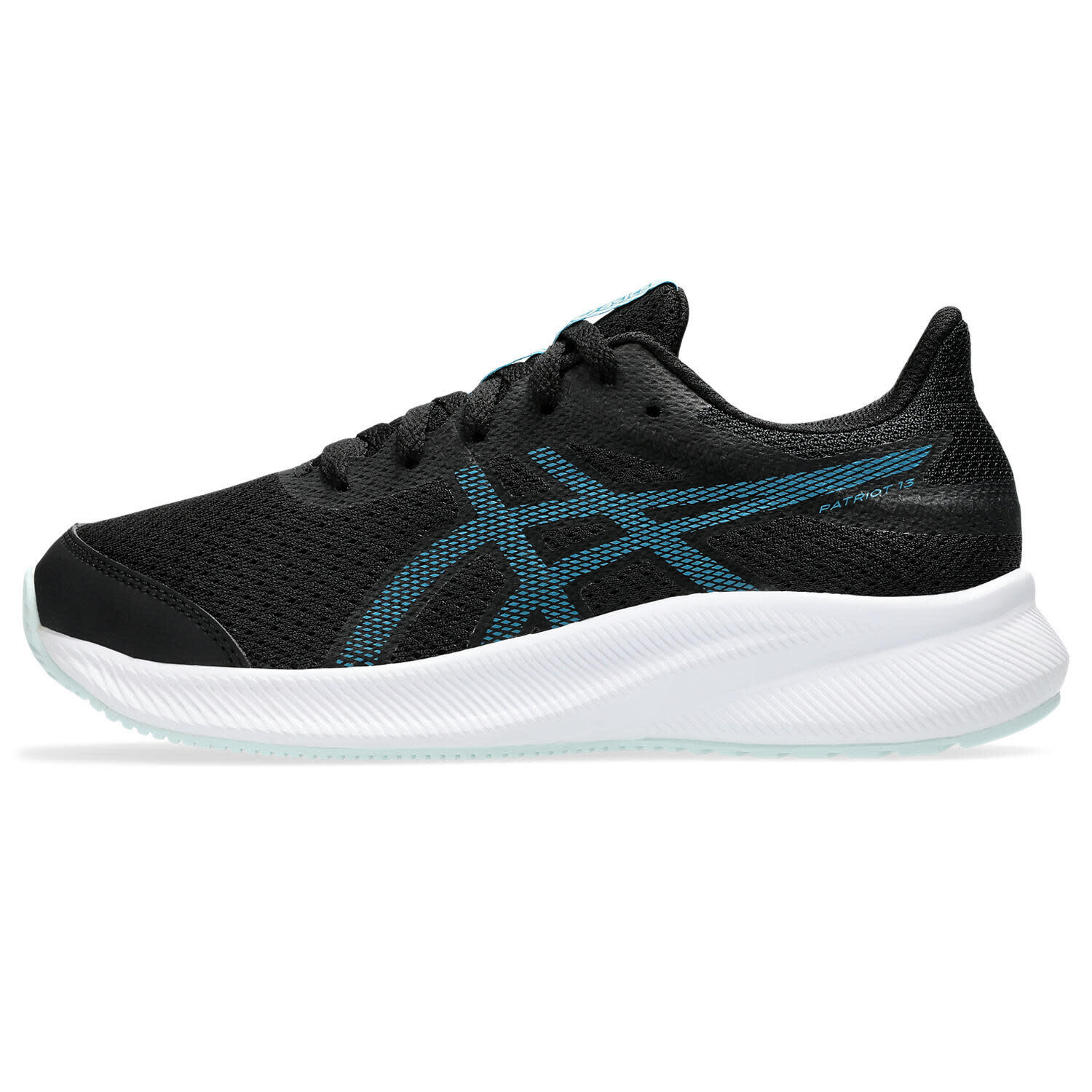 Calçado - crianças - patriot 13 gs - amortecimento - preto/teal 7/7