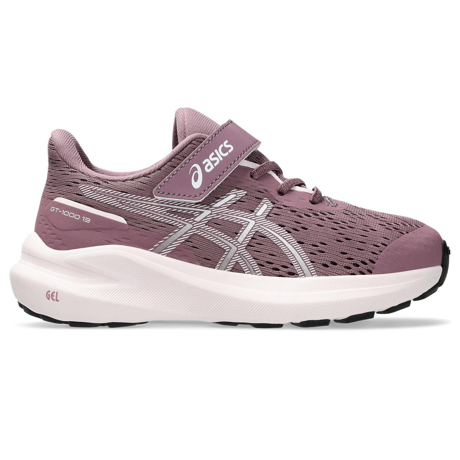 Asics - Chaussures De Running Enfants - Asics Gt-1000 13 Ps - Mauve/white - Chaussures De Sport - Blanc|rose - 32,5 - Decathlon