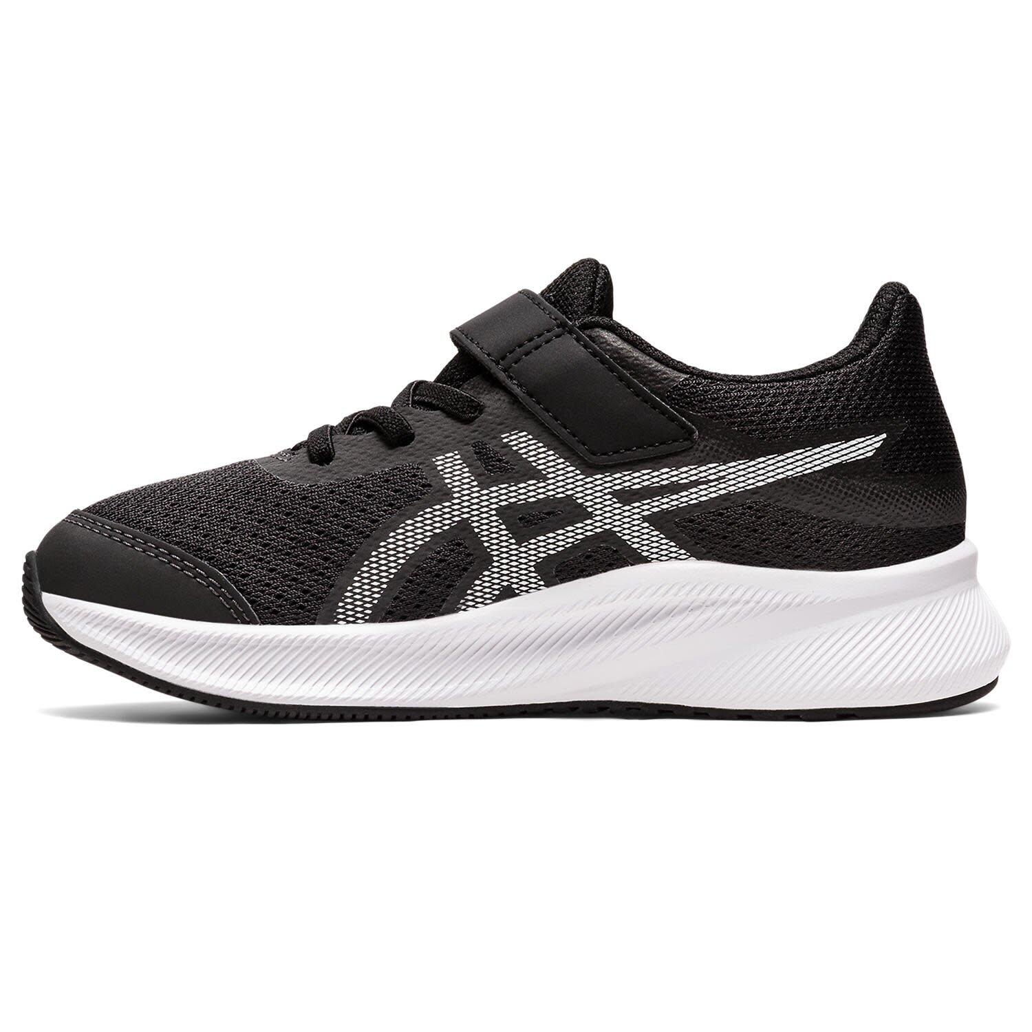 Calcado De Corrida Crianças, Unissex - ASICS Patriot 13 PS - Graphite/White 3/6
