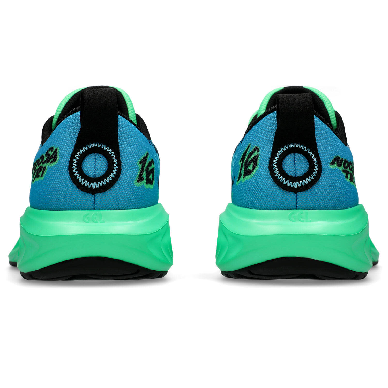 Hardloopschoenen Kinderen - ASICS Gel-Noosa Tri 16 GS - New Leaf/Glacier Grey 6/7