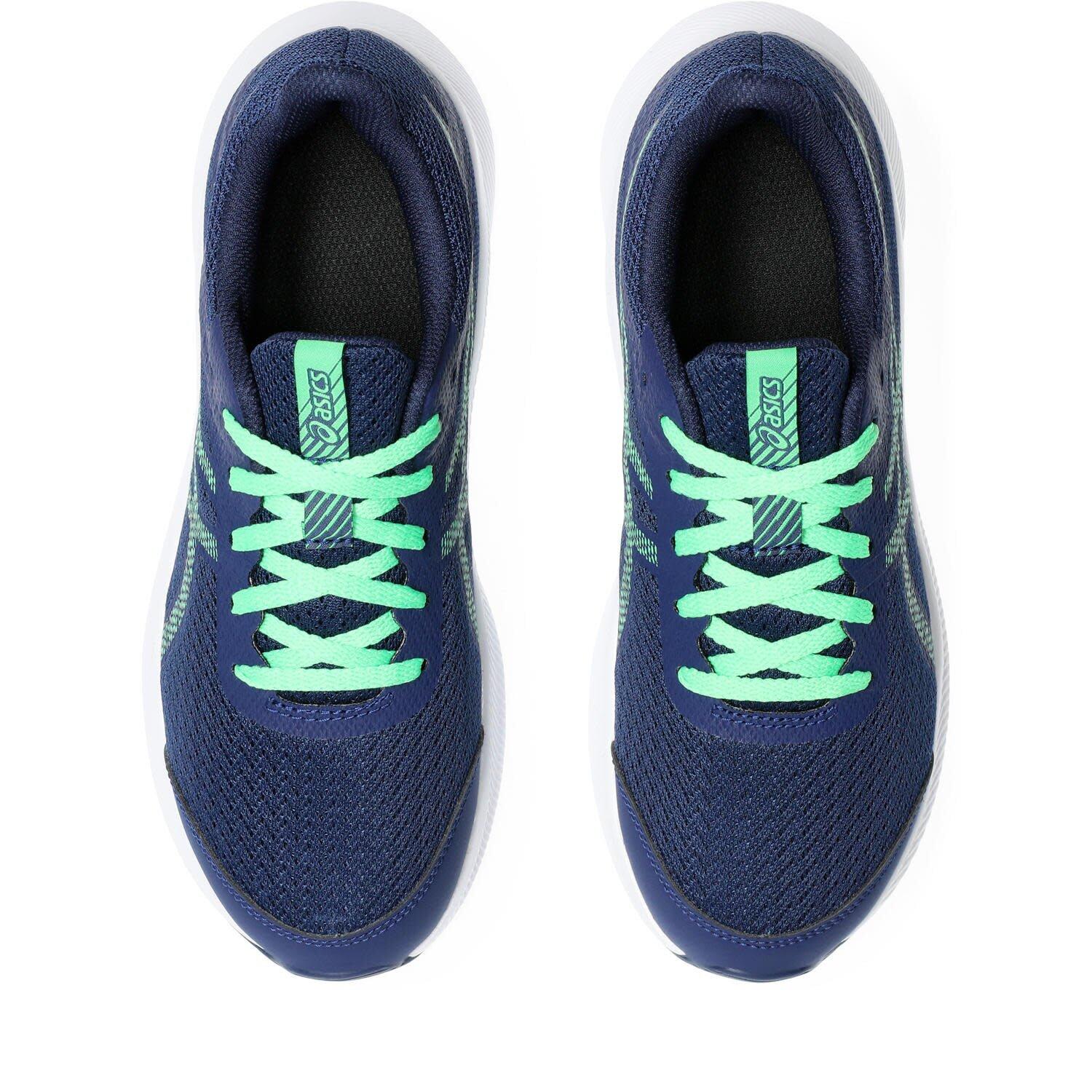 Laufschuhe Kinder - ASICS Patriot 13 GS - Blue Expanse/New Leaf 5/6